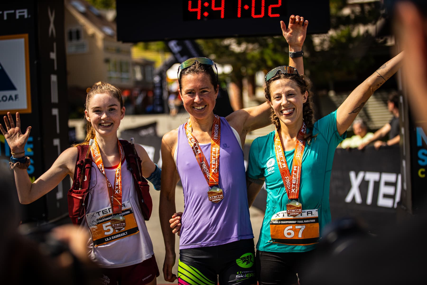 XTERRA Trail Run World Championship at Sugarloaf, Maine.