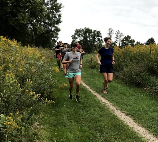 Participants run a trail at RUTFest in Vermont. (Richmond Trail Running Club Photo)