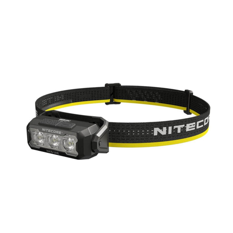 The Nitecore HA15 UHE headlamp.