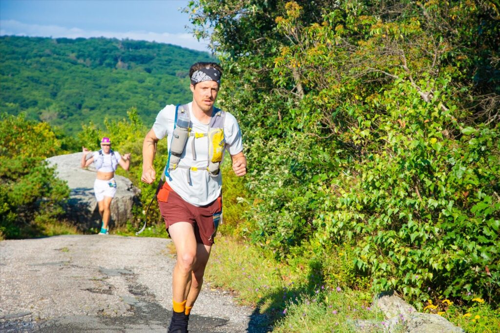 Runners take on the rugged course during the Shawangunk Ridge Trail Run. (RunWild Photo)